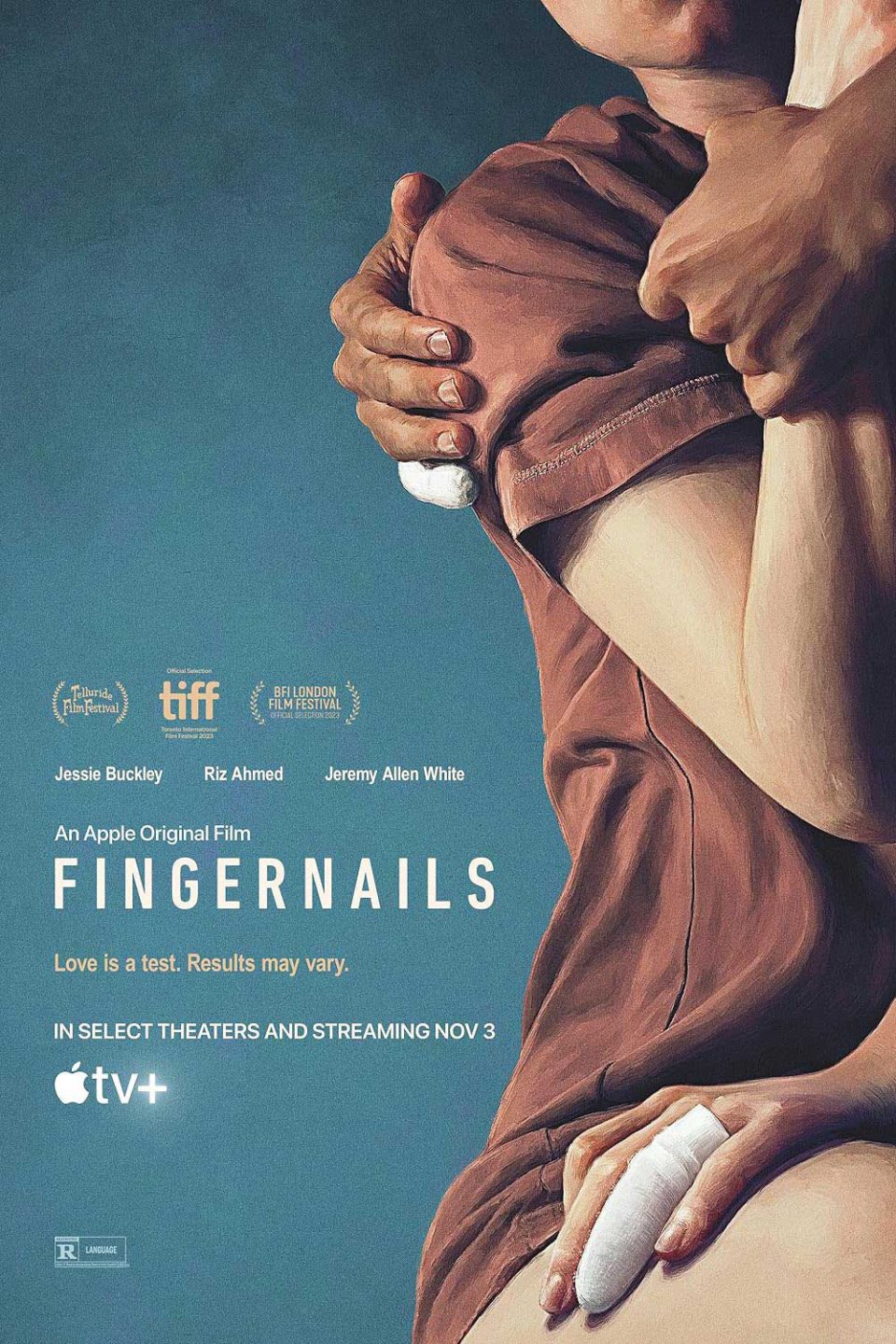 'Fingernails' movie poster