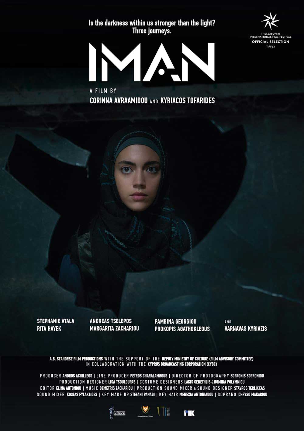 Sofronis Sofroniou, cinematographer. 'Iman' movie poster